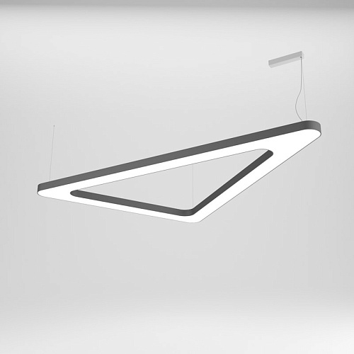 ART-S-TRIANGLE R-H FLEX LED светильник подвесной треугольник со скругленными углами   -  Подвесные светильники 